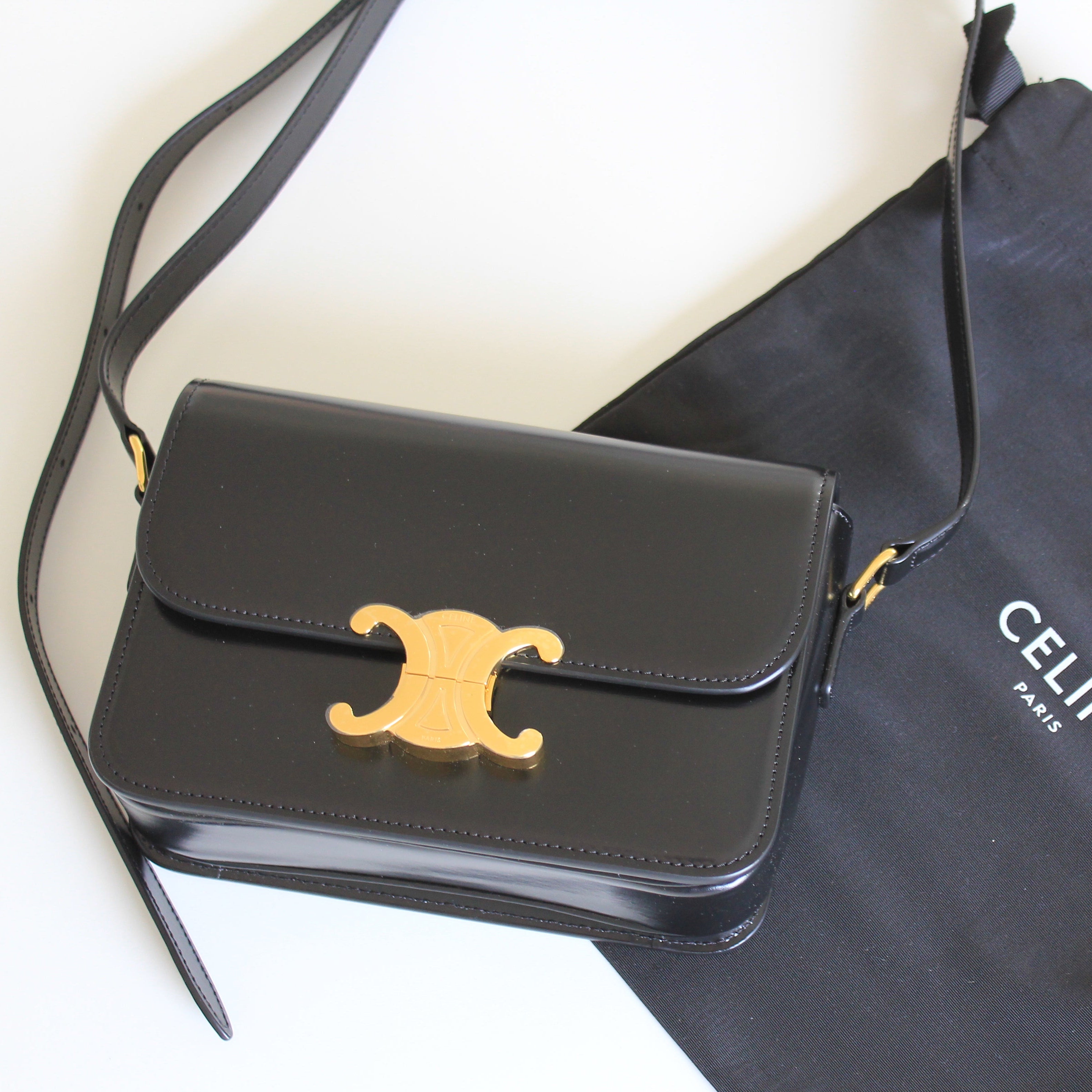CELINE トリオンフ ティーン ショルダーバッグ