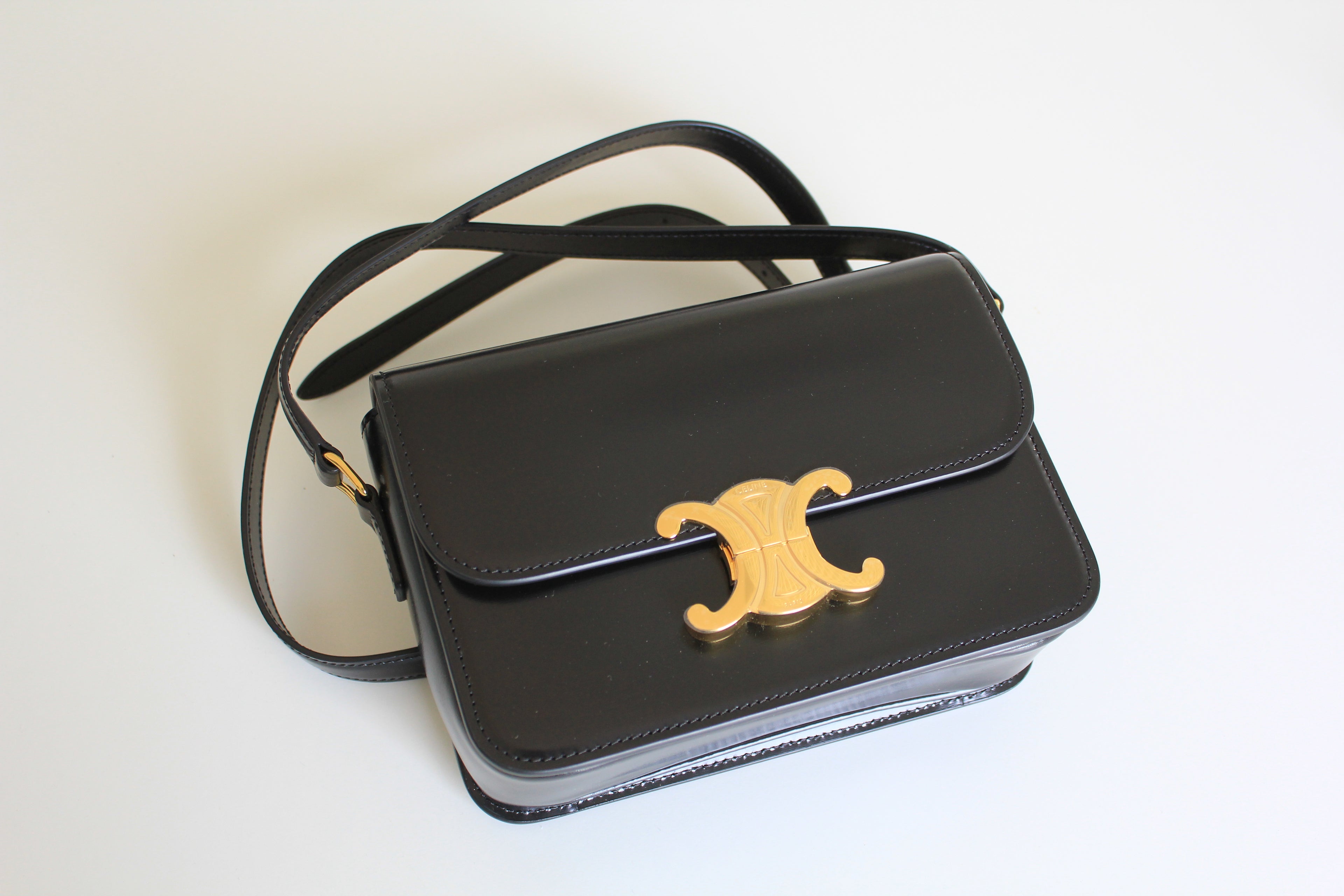 CELINE トリオンフ ティーン ショルダーバッグ