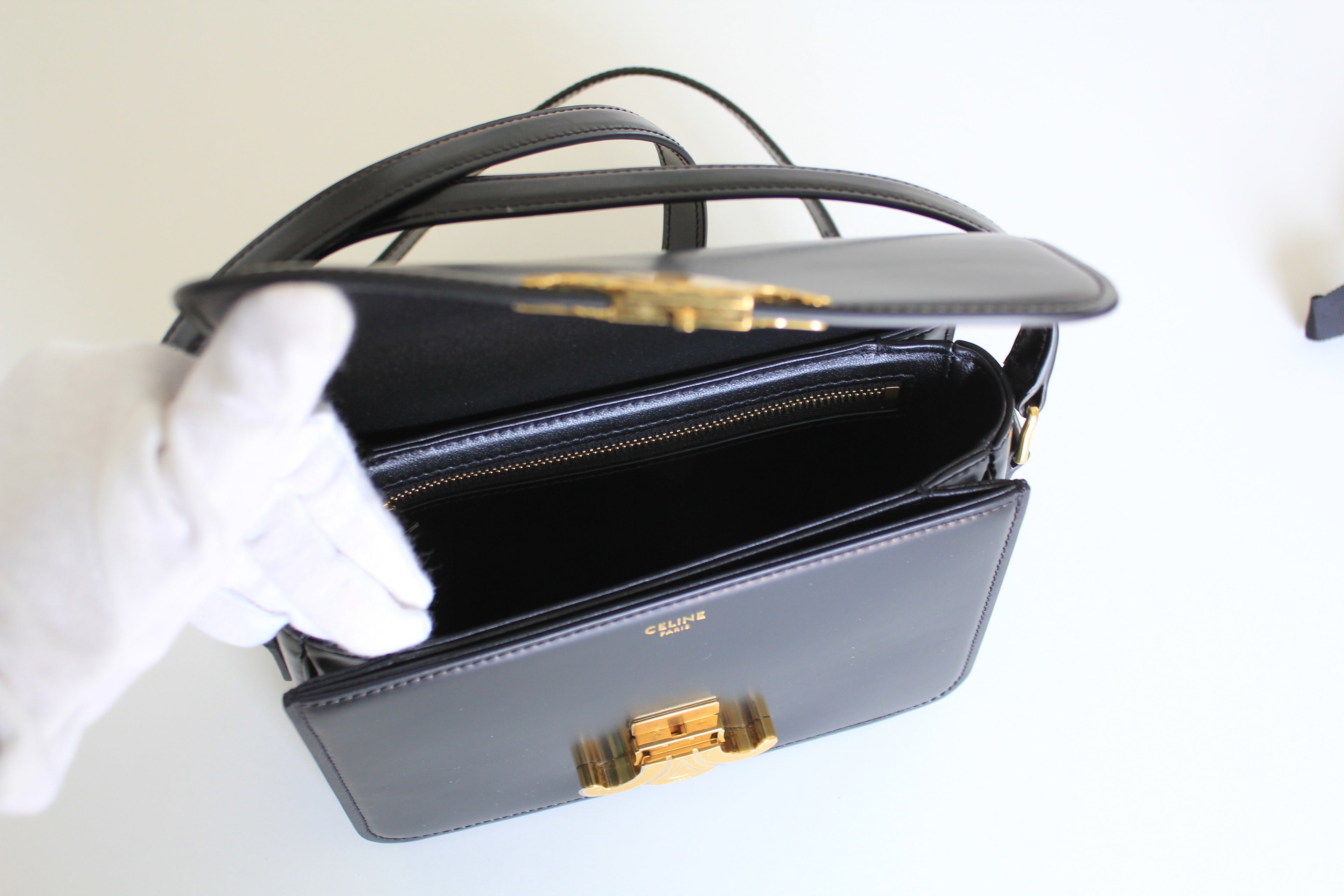 CELINE トリオンフ ティーン ショルダーバッグ
